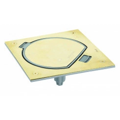 Connect Влагостойкая основа IP66 на 1 модуль K45 латунь Connect Влагостойкая основа IP66 на 1 модуль K45 латунь