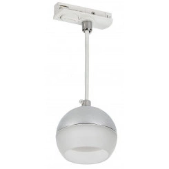 LIGHTING Светильник 4119 декоративный трековый подвесной под лампу GX53 хром IEK LIGHTING Светильник 4119 декоративный трековый подвесной под лампу GX53 хром IEK