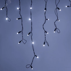 Гирлянда светодиодная декоративная ARD-EDGE-PRO-4000x600-BLACK-128LED-FLASH WHITE (230V, 8W) (ARDCL, IP65)