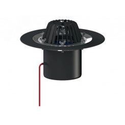 Воронка кровельная 62.1/5 DN 160 с электроподогревом