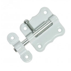 Задвижка накладная ЗТ-2 50х47 круглый ригель (D15мм, L70мм) бел. (1 шт) - пакет Tech-Krep Задвижка накладная ЗТ-2 50х47 круглый ригель (D15мм, L70мм) бел. (1 шт) - пакет Tech-Krep