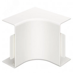 Крышка внутреннего угла кабельного канала WDK 40x90 мм (ПВХ,белый) Крышка внутреннего угла кабельного канала WDK 40x90 мм (ПВХ,белый)