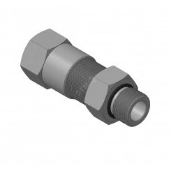 Ввод кабельный с резьбой М20х1,5 мм для прокладки кабеля в металлорукаве РЗ-ЦП-12 Ввод кабельный с резьбой М20х1,5 мм для прокладки кабеля в металлорукаве РЗ-ЦП-12