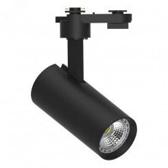 Светильник трековый на шинопровод ДПО GU10 без лампы черный Светильник трековый на шинопровод ДПО GU10 без лампы черный