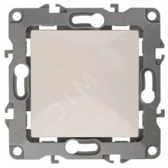 Переключатель промежуточный, 10АХ-250В, Эра12, слоновая кость,12-1108-02 Переключатель промежуточный, 10АХ-250В, Эра12, слоновая кость,12-1108-02