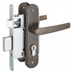 Замок врезной Птимаш ЗВ4-308 бронза ШУРУП с/руч Замок врезной Птимаш ЗВ4-308 бронза ШУРУП с/руч