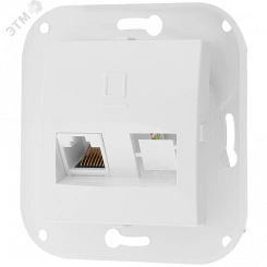 Беларусь Розетка узел 1 гнездо в рамку