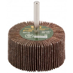 Диск лепестковый для дрели радиальный 60х30х6 мм Р 100 Диск лепестковый для дрели радиальный 60х30х6 мм Р 100