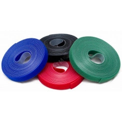 Лента (липучка) в рулоне. ширина 25 мм. длина 5 м. синяя Лента (липучка) в рулоне. ширина 25 мм. длина 5 м. синяя