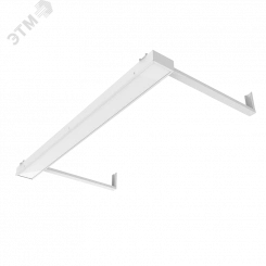 Светильник светодиодный VARTON E220 для школьных досок 25 ВТ CRI90 4000 K IP40 1200х100х50 мм с опаловым рассеивателем