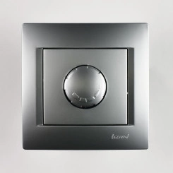 KARINA Диммер 800 Вт матовое серебро (10шт/120шт) KARINA Диммер 800 Вт матовое серебро (10шт/120шт)