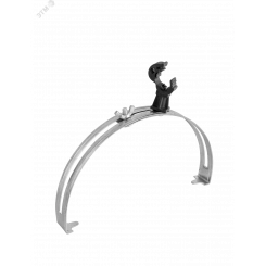 Держатель коньковый регулируемый с пластиковым фиксатором D-240 мм Держатель коньковый регулируемый с пластиковым фиксатором D-240 мм