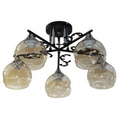 Светильник 11277В-2/5 черн.хром (Плафон 8425) НПБ 01-5х60-148 Е27 ИУ Светильник потолочный Светильник 11277В-2/5 черн.хром (Плафон 8425) НПБ 01-5х60-148 Е27 ИУ Светильник потолочный