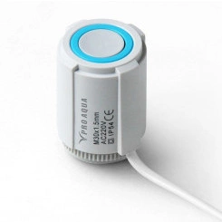 Сервопривод электротермический нормально закрытый NC 220 V