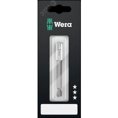 Битодержатель с втулкой из нержавеющей стали. 899/4/1 S 75 с стопорным кольцом и магнитом хвостовик 1/4 E 6.3 для бит 1/4 С 6.3 75 мм Битодержатель с втулкой из нержавеющей стали. 899/4/1 S 75 с стопорным кольцом и магнитом хвостовик 1/4 E 6.3 для бит 1/4 С 6.3 75 мм