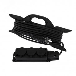 Удлинитель-шнур на рамке КГ 3х1.5, 10 м, 3 гнезда, морозостойкий, с/з, 16 А, 3500 Вт, IP44 REXANT Удлинитель-шнур на рамке КГ 3х1.5, 10 м, 3 гнезда, морозостойкий, с/з, 16 А, 3500 Вт, IP44 REXANT