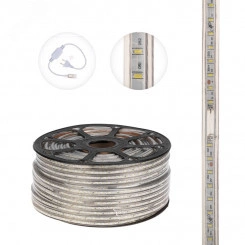 LED Лента уличная 220В, 6x10.6мм, IP67, SMD 3014, 120 LED/м, Белый, 100м LED Лента уличная 220В, 6x10.6мм, IP67, SMD 3014, 120 LED/м, Белый, 100м