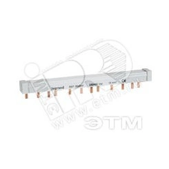 Шина установочная для 19 автоматов 3 полюса Шина установочная для 19 автоматов 3 полюса