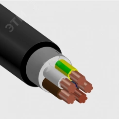 Кабель силовой ВВГнг(А)-LS 5х16мк (N.PE)-0.660 многопроволочный Кабель силовой ВВГнг(А)-LS 5х16мк (N.PE)-0.660 многопроволочный