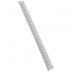 Планка маркировочная 2.3мм цифры (7) черная/белая Memocab 600шт