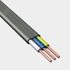 Кабель силовой ВВГнг(А)-LS 3х1.5 (N.PE)-0.660 плоский