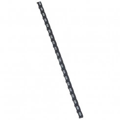 Маркер для кабеля цифра (0) белая/черная Duplix 800шт