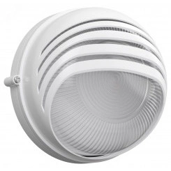 Светильник НПП1307 белый/круг ресничка 60Вт IP54 IEK