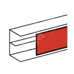 Крышка к кабель-каналу 65мм DLP Крышка к кабель-каналу 65мм DLP