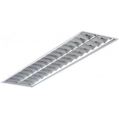 Светильник люминесцентный ARS/R 2x18 HF встраиваемый зеркальная решетка с ЭПРА Светильник люминесцентный ARS/R 2x18 HF встраиваемый зеркальная решетка с ЭПРА