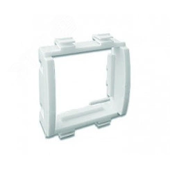 In-Liner Front каркас под 2 модуля 45х45 белый In-Liner Front каркас под 2 модуля 45х45 белый