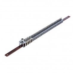 Шина плоская медная XL3 400 12 x 4 с зажимами длина 455мм Шина плоская медная XL3 400 12 x 4 с зажимами длина 455мм