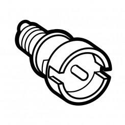 Замок с двусторонним ключом для металлических или остекленных дверей XL3 с 1 комплектом Замок с двусторонним ключом для металлических или остекленных дверей XL3 с 1 комплектом