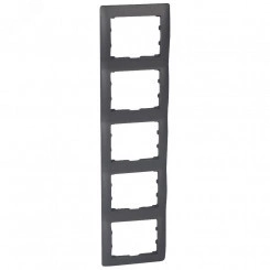 Galea Life Рамка 5 постов вертикальная (Dark)