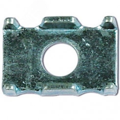 Шайба для соединения проволочного лотка (в соединении с винтом М6х14) со специальной головкой Шайба для соединения проволочного лотка (в соединении с винтом М6х14) со специальной головкой