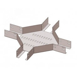 Лоток крестообразный КМ400 цинк (Курган) Лоток крестообразный КМ400 цинк (Курган)