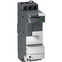 Блок силовой 32А с клеммником дополнительный контакт