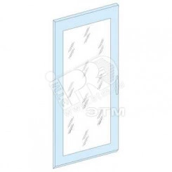 Дверь прозрачная IP55 7 модулей