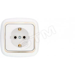 Беларусь Розетка скрытая с заземлением РС16-256 Беларусь Розетка скрытая с заземлением РС16-256