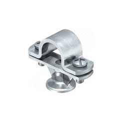 Держатель молниеприемного стержня, с фланцем