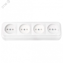 Беларусь Розетка 4 поста наружная РА16-277 Беларусь Розетка 4 поста наружная РА16-277