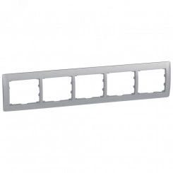 Galea Life Рамка 5 постов алюминий Galea Life Рамка 5 постов алюминий