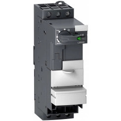 СИЛОВ БЛОК 32А БЕЗ КЛЕММНИКА ДОП КОНТ