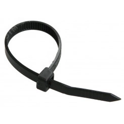 Хомут 450х7.6мм нейлон черный (100шт)