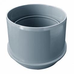 Переходник для двустенных труб полипропилен 90-110мм Переходник для двустенных труб полипропилен 90-110мм