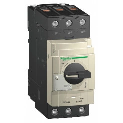 Выключатель автоматический для защиты электродвигателей 40А GV3 с магнитным расцепителем Выключатель автоматический для защиты электродвигателей 40А GV3 с магнитным расцепителем