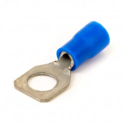 Наконечник кабельный НКИ 1.5-2.5 с изолированным фланцем синий (100шт) Наконечник кабельный НКИ 1.5-2.5 с изолированным фланцем синий (100шт)