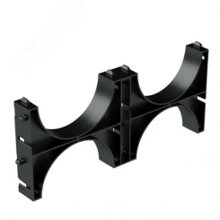 Держатель расстояния (кластер) 90мм для двустенныx труб двойной