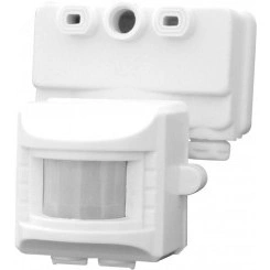 Датчик движения ИК настенный 1200w 120 гр. 10м IP44 белый Датчик движения ИК настенный 1200w 120 гр. 10м IP44 белый