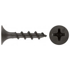 Саморез гипсокартон/дерево 3,5х19 черный (34шт) Саморез гипсокартон/дерево 3,5х19 черный (34шт)