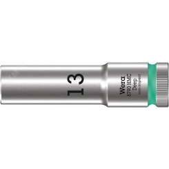 Головка торцевая шестигранная 8790 HMC Deep DR 1/2 глубокая 13 x 83 мм